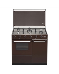 ZUMAN FOGAO 86X90X55CM 5GAS BUT PORTA BOTIJA CASTANHO - FQ52002CT