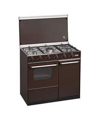 ZUMAN FOGAO 86X90X55CM 5GAS BUT PORTA BOTIJA CASTANHO #1 - FQ52002CT