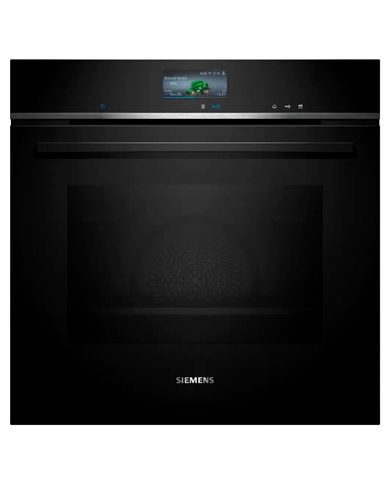 SIEMENS FORNO MULTIFUNÇOES PLUSESTEAM 71LT VIDRO PRETO A+ - HR776G1B1