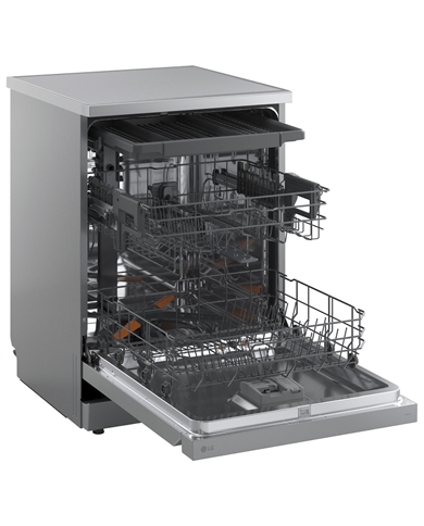 LG MAQUINA LOUÇA 10PROG 14TALHERES 3CESTOS INOX A #18 - DF273FVS