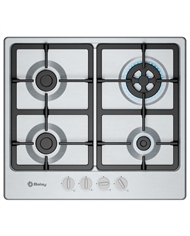 BALAY PLACA 4GAS 1WOK 60CM INOX - 3ETX565CB