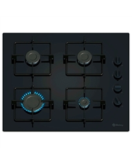 BALAY PLACA 4GAS 60CM VIDRO ENDURECIDO - 3ETG464SB