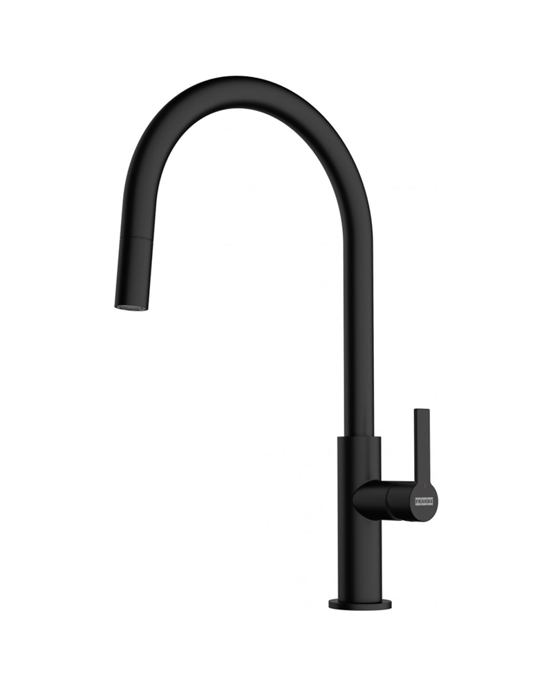 FRANKE MISTURADORA MARIS SLIM J DUCHE BLACK MATT - 1150728389