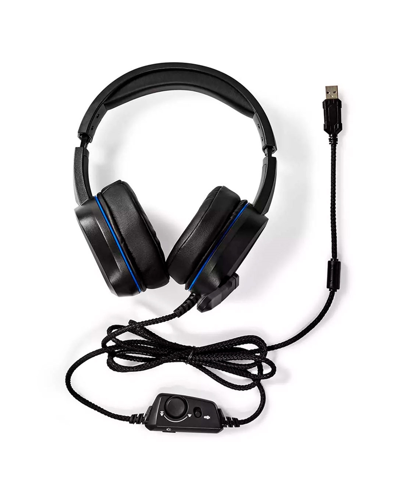 NEDIS AUSCULTADORES COM MICROFONE GAMING - GHST410BK