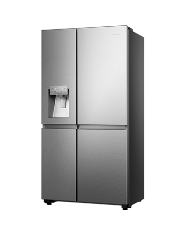 HISENSE SIDE BY SIDE 1790X910X730MT 632LT DAG NF LIXE #1 - RS818N4TIE1