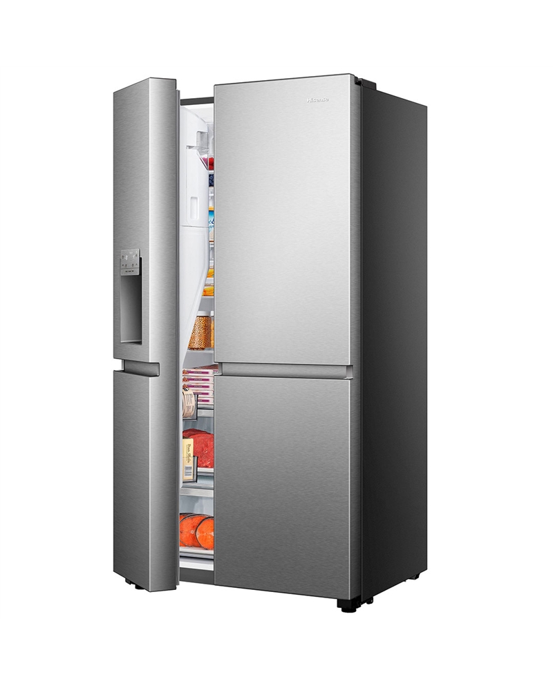 HISENSE SIDE BY SIDE 1790X910X730MT 632LT DAG NF LIXE #2 - RS818N4TIE1
