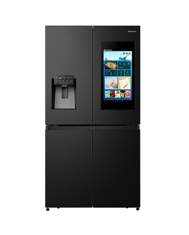 HISENSE SIDE BY SIDE 4PT 1,79X0,92X0,73MT 632LT DAG PRETO E - RQ760N4IFE