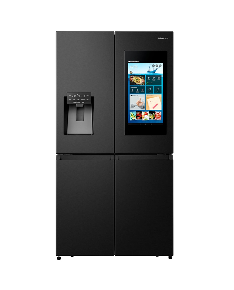 HISENSE SIDE BY SIDE 4PT 1,79X0,92X0,73MT 632LT DAG PRETO E - RQ760N4IFE