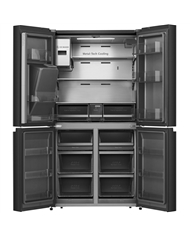 HISENSE SIDE BY SIDE 4PT 1,79X0,92X0,73MT 632LT DAG PRETO E #4 - RQ760N4IFE