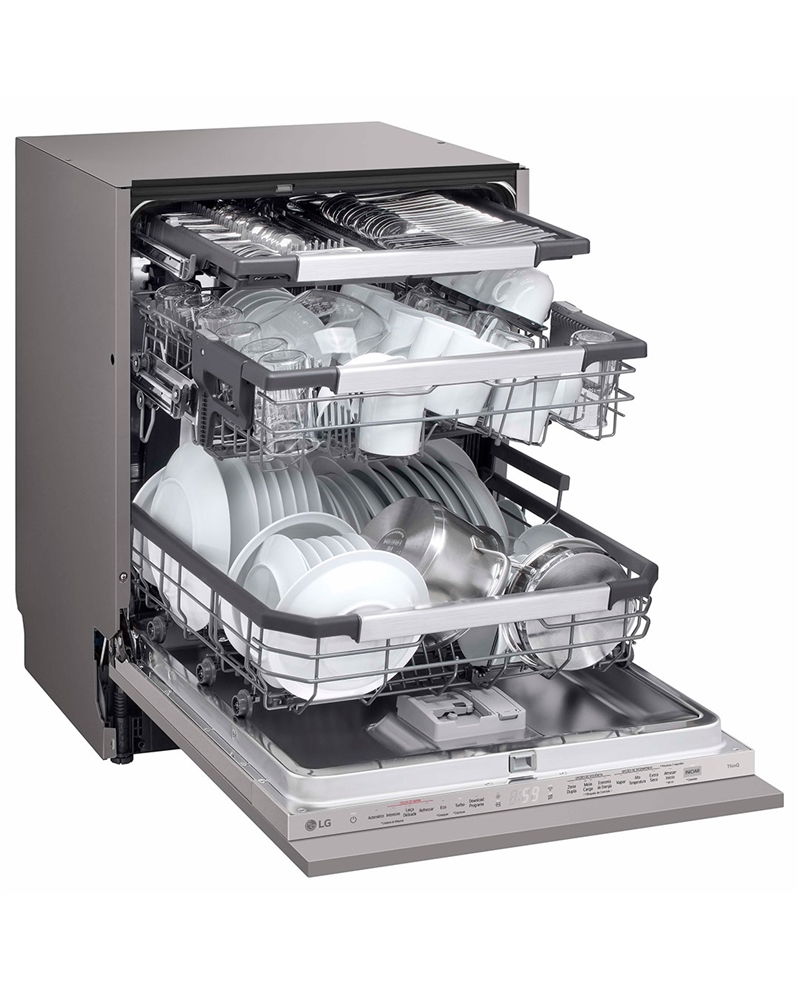 LG MAQUINA LOUÇA INTEG TOTAL 14TALH A #9 - DB597TXS