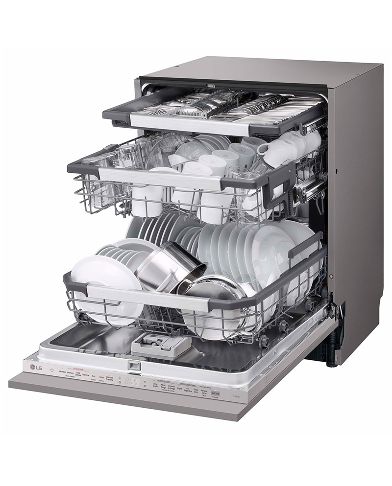 LG MAQUINA LOUÇA INTEG TOTAL 14TALH A #12 - DB597TXS
