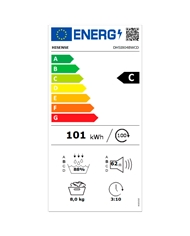 HISENSE SECADOR ROUPA 8KG BOMBA DE CALOR WIFI C #1 - DH5I804BWCD