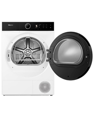 HISENSE SECADOR ROUPA 8KG BOMBA DE CALOR WIFI C #7 - DH5I804BWCD