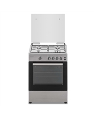 TELEFAC FOGAO 4G 855X600X630 FORNO GAS 55LT INOX - TFF6662X2