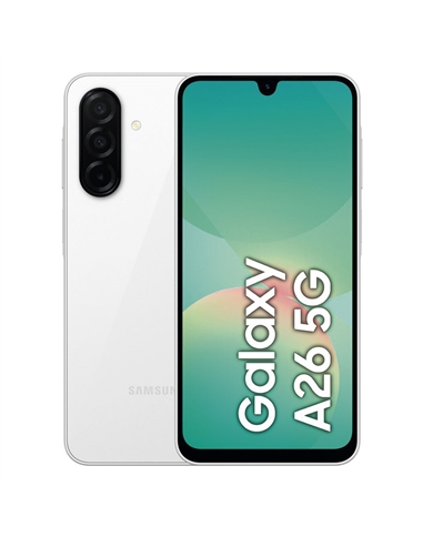 SAMSUNG GALAXY A26 A266 8GB 256GB 5G DS WHITE - SMA266BW