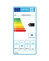AEG EXAUSTOR 60CM 650M3H PRETO - GDP866PB