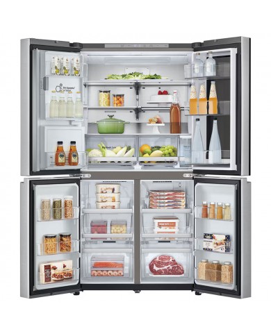 LG SIDE BY SIDE 4PT 1,79X0,91X0,73MT 637LT NF DISP SILVER E