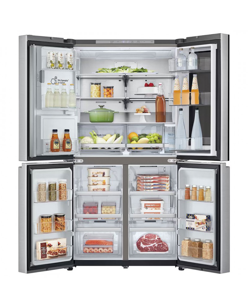 LG SIDE BY SIDE 4PT 1,79X0,91X0,73MT 637LT NF DISP SILVER E