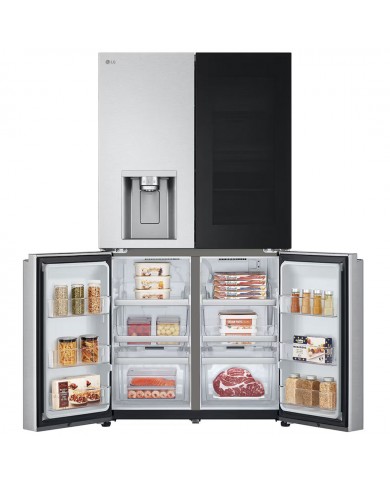 LG SIDE BY SIDE 4PT 1,79X0,91X0,73MT 637LT NF DISP SILVER E