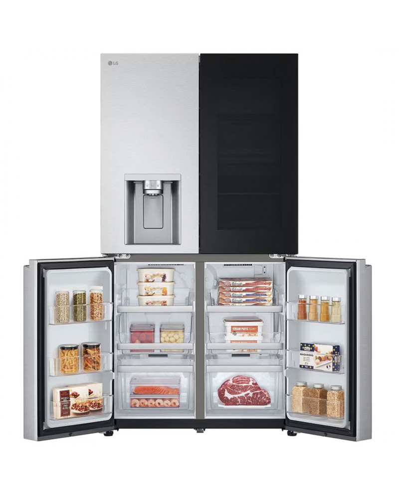 LG SIDE BY SIDE 4PT 1,79X0,91X0,73MT 637LT NF DISP SILVER E