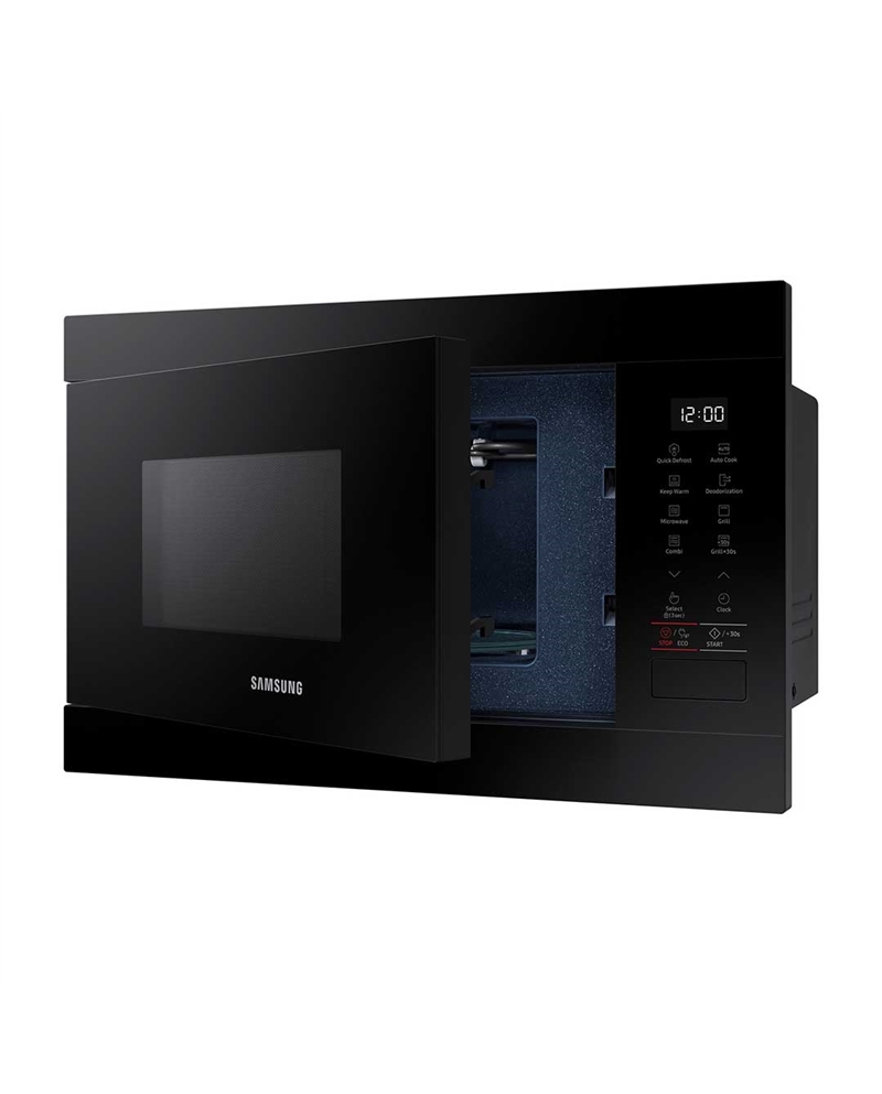 SAMSUNG MICROONDAS INTEG 22LT 850W GRILL 1100W PRETO #4 - MG22M8254AKE1