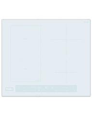 WHIRLPOOL PLACA INDUÇAO 4ZONAS FLEXICOOK BRANCA - WLS5360BFW