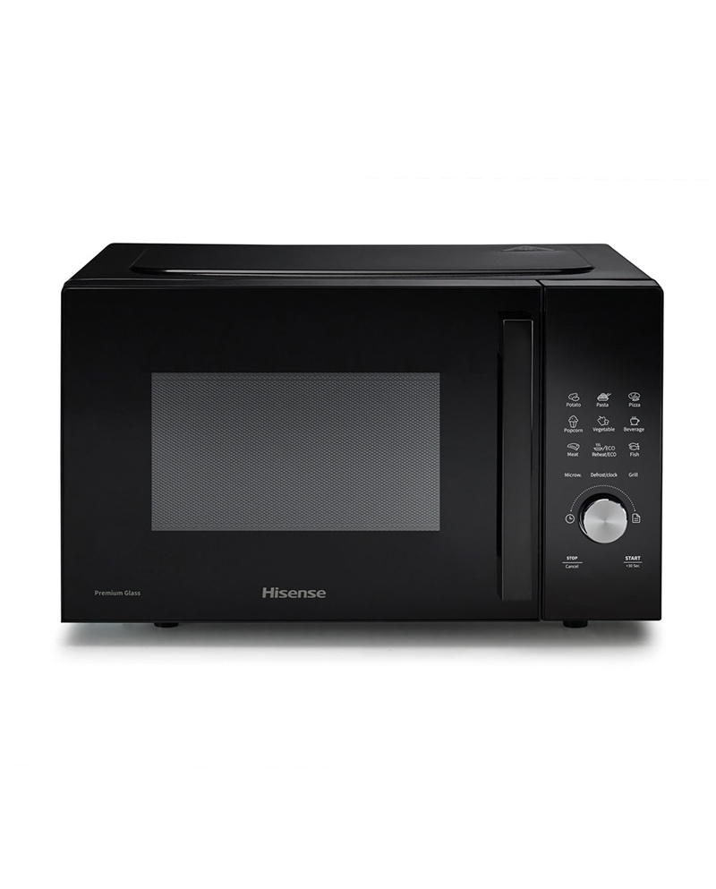 HISENSE MICROONDAS 23LT 800W C/GRILL 1000W PRETO - H23MOBSD1HG