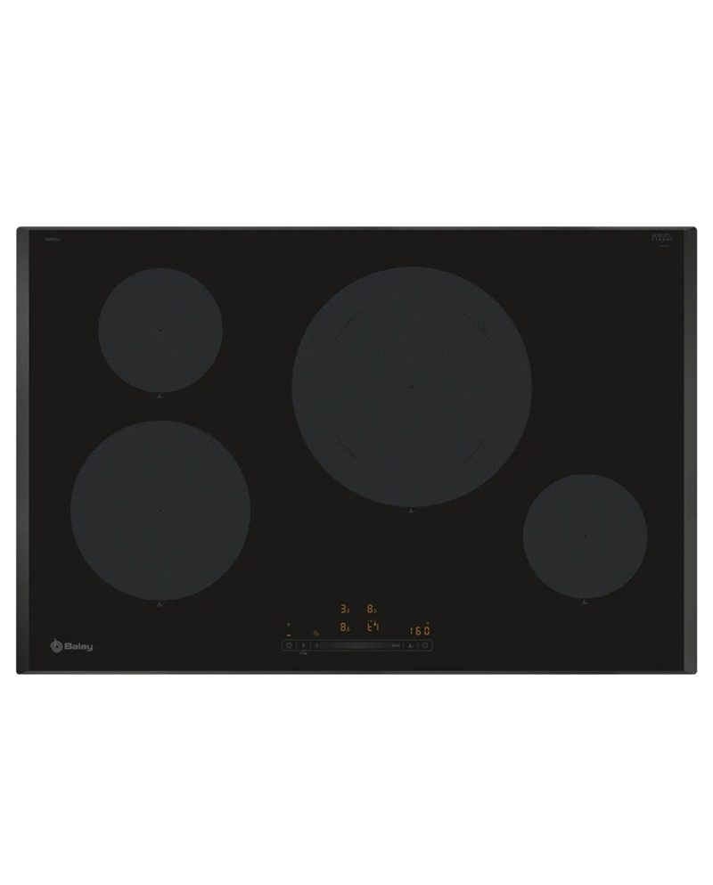 BALAY PLACA INDUÇAO 80CM 4ZONAS BISELADO - 3EB985LH