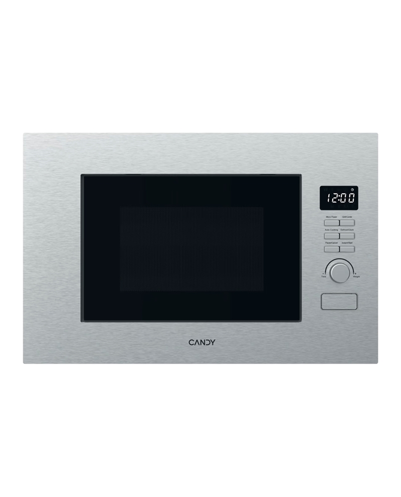 CANDY MICROONDAS INTEG 20LT 800W GRILL 1000W INOX - CA38FL7NWBXM