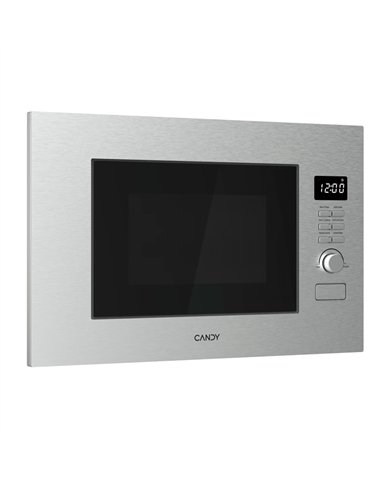 CANDY MICROONDAS INTEG 20LT 800W GRILL 1000W INOX - CA38FL7NWBXM