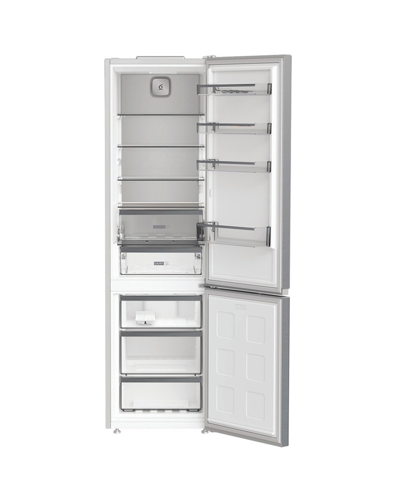 WHIRLPOOL COMBINADO 2035X597X707MT 355LT NF INOX B #2 - WHK26404XP7E