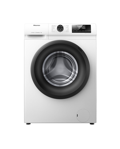 HISENSE MAQUINA ROUPA 9KG 1400RT INVERTER A - WF1Q9041BW