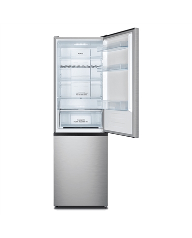 HISENSE COMBINADO 1860X595X590MT 304LT NF LOOK INOX D #1 - RB390N4CCD