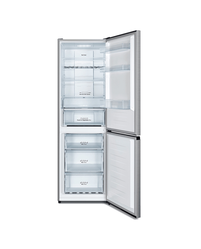 HISENSE COMBINADO 1860X595X590MT 304LT NF LOOK INOX D #3 - RB390N4CCD