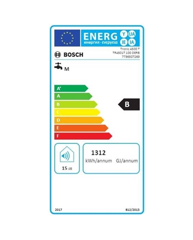 BOSCH TERMOACUMULADOR 100LT VERT/HORIZ B - TR4501T100