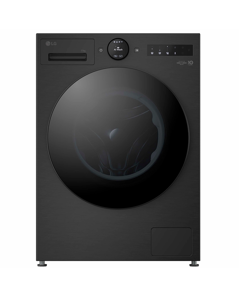 LG MAQUINA ROUPA 11KG 1400RT AI DD STEAM PRETO A - F4X7511TBB