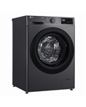 LG MAQUINA ROUPA 9KG 1400RT AI DD STEAM WIFI PRETAA - F4X1009NWK