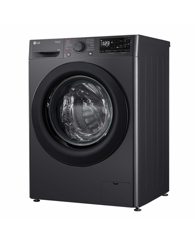 LG MAQUINA ROUPA 9KG 1400RT AI DD STEAM WIFI PRETAA #5 - F4X1009NWK