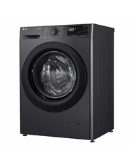 LG MAQUINA ROUPA 9KG 1400RT AI DD STEAM WIFI PRETAA #5 - F4X1009NWK