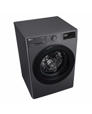 LG MAQUINA ROUPA 9KG 1400RT AI DD STEAM WIFI PRETAA #6 - F4X1009NWK