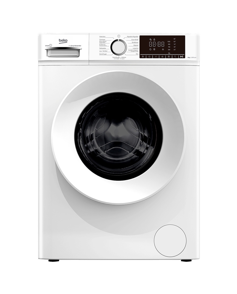 BEKO MAQUINA ROUPA 8KG 1200RT A - B1XW862WSPT