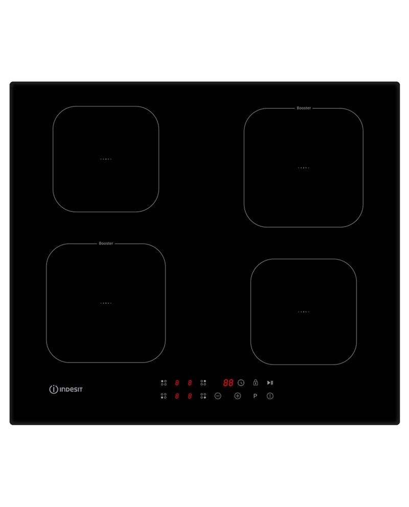 INDESIT PLACA INDUÇAO 60CM 4 ZONAS - ISF18Q60NE