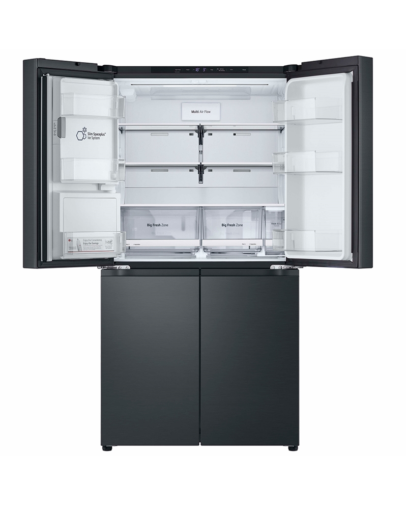 LG SIDE BY SIDE 4PT 1792x914x733MT 645LT DA PRETO E #5 - GMF961EV5E