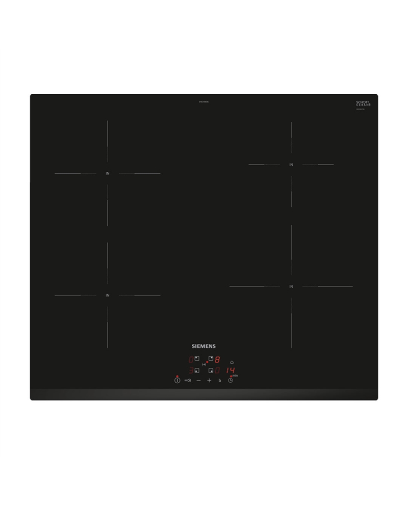 SIEMENS PLACA INDUÇAO 60CM BISELADA FRONTAL - EH631BEB6E