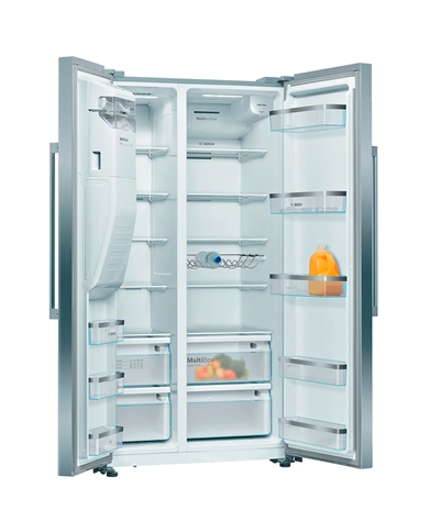BOSCH SIDE BY SIDE NF 1787x908x707 371LT DAG INOX E #1 - KAD93AIDP