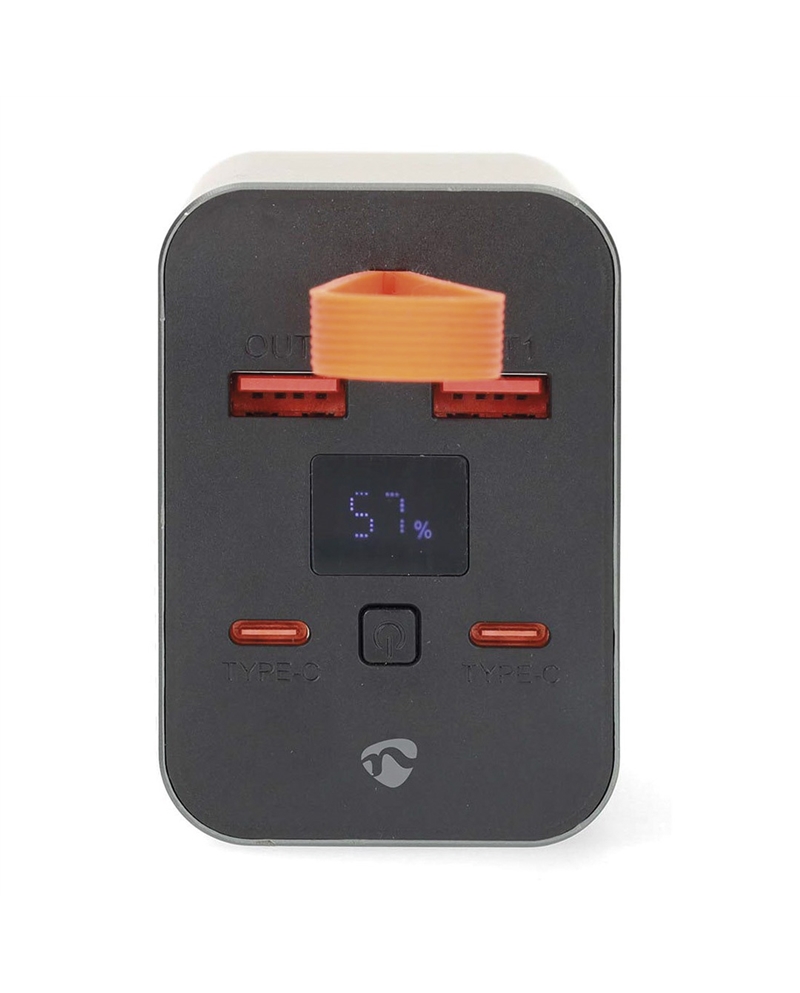 NEDIS POWERBANK 30000MAH PRETO - PBKPD100W25BK