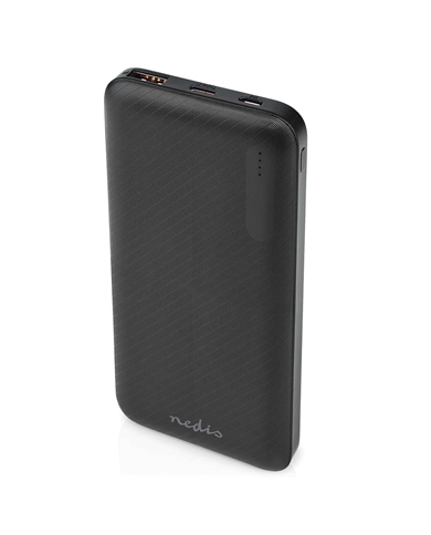 NEDIS POWERBANK 20000MAH PRETO - UPBKPD20000BK