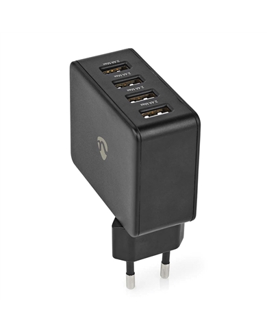 NEDIS POWERBANK 10000MAH PRETO - UPBKPD10000BK