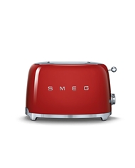 SMEG TORRADEIRA 950W SERIE ANNI 50 DUAS TOSTAS ENCARNADA - TSF01RDEU