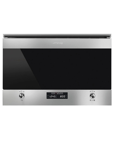 SMEG MICROONDAS INTEG 22LT 850W GRILL 1250W INOX - MP322X1
